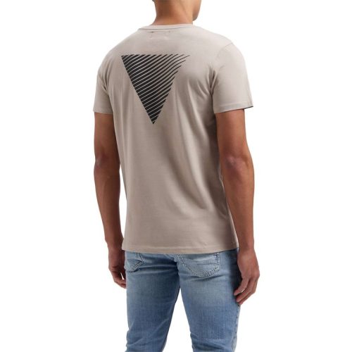 Pure Path Essential logo t-shirt taupe