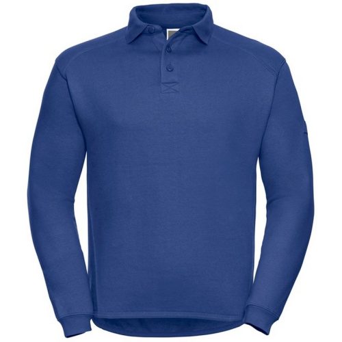 Russell Athletic Heren sweatshirt met kraag voor zwaar gebruik