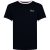 Q1905 T-shirt captain donker/wit