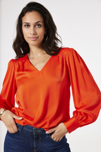 Oranje blouse