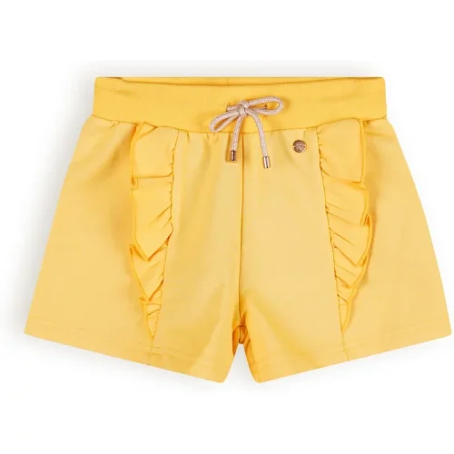 NoNo Meisjes sweat short ruffel samba –