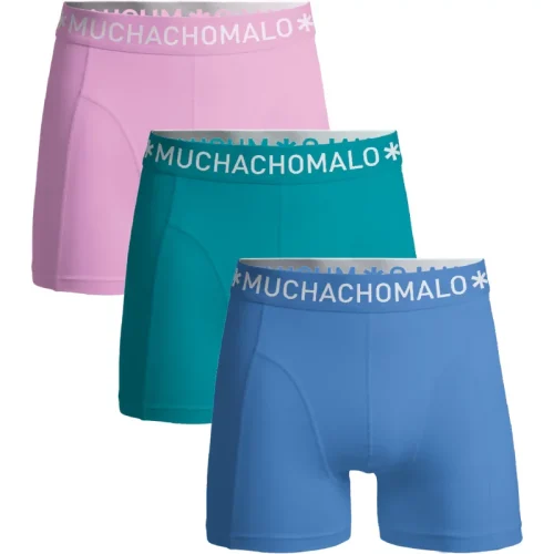 Muchachomalo Heren 3-pack boxershorts effen