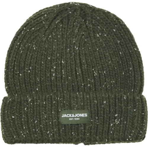 Jack & Jones Heren muts jaccliff beanie kombu green