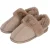 Apollo Dames instap pantoffel vilt taupe