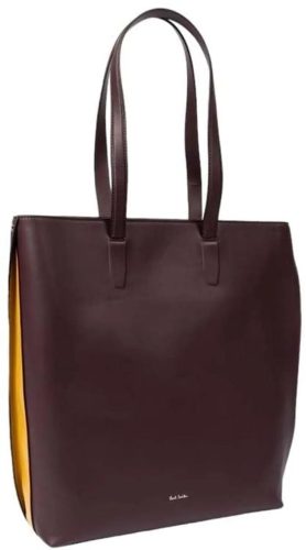 Paul Smith Rugzakken – Cabas cuir bordeaux c�t� jaune et turquoise W1A 79 in meerkleurig