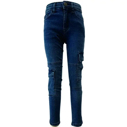 Dutch Dream Denim Jongens cargo jeans broek hyper stretch pesa –