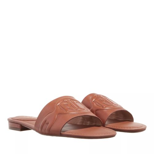 Lauren Ralph Lauren Slippers & Mules – Alegra Iii Sandals Slide in bruin