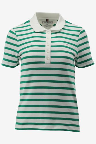 Tommy hilfiger poloshirt 1985 slim pique stri