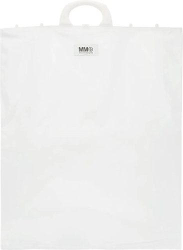 Maison Margiela Totes & shoppers – Mm6 Logo Tote Bag in wit