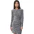 Norr Milan dress silver –