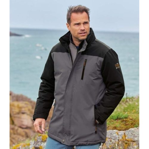 Atlas For Men Tweekleurige parka heren