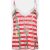 Mucho Gusto Slip top rood met nautische print