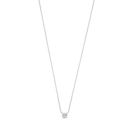 Isabel Bernard Kettingen – Saint Germain Hã©Lione 14 Karat Necklace With Zirc in silver