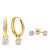 Isabel Bernard Oorbellen – Cadeau d’Isabel 14 karat earring set in gold