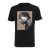 T-shirt Mister Tee tupac cracked backround