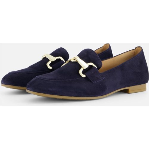 Gabor Gabor Instappers blauw Suede