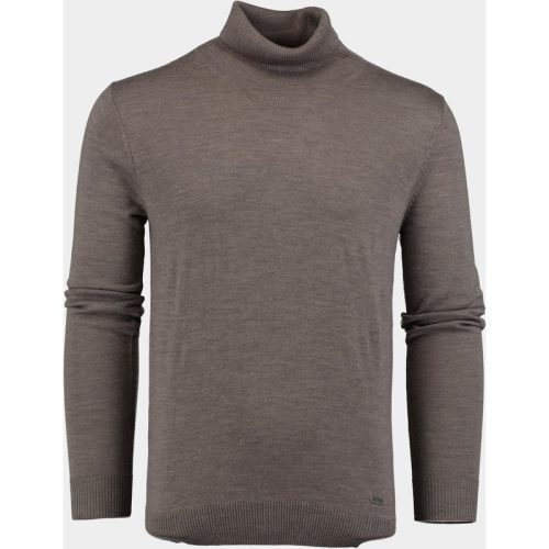 Bos Coltrui Grijs Niels Rollneck Pullover 24305NI13BO/944 taupe