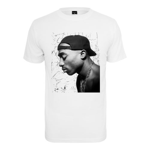 T-shirt Mister Tee tupac cracked backround