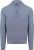 Suitable Structure Half Zip Trui Blauw