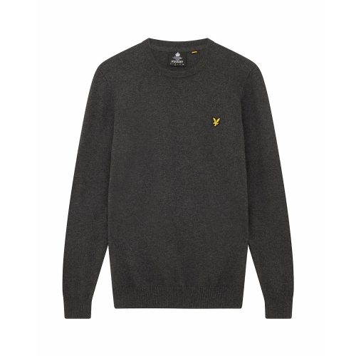 Merino katoenen trui met ronde hals Lyle & Scott