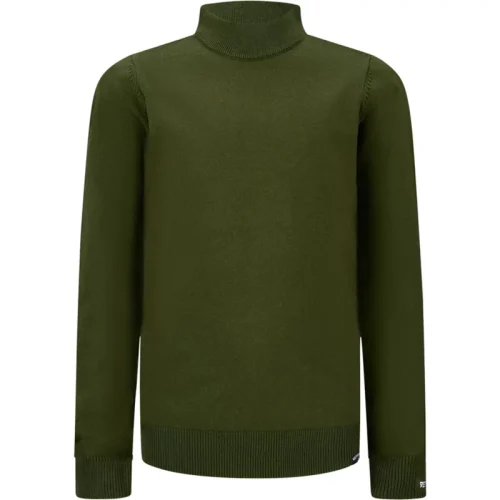 Retour Jongens sweater met coll floyd dark army