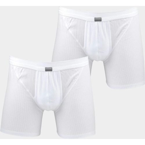 Schiesser Boxer Wit ondergoed boxer wit 2pack 103399/100