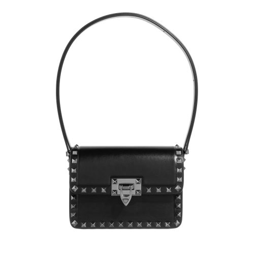 Valentino Garavani Hobo bags – Small Rockstud Shoulder Bag in zwart