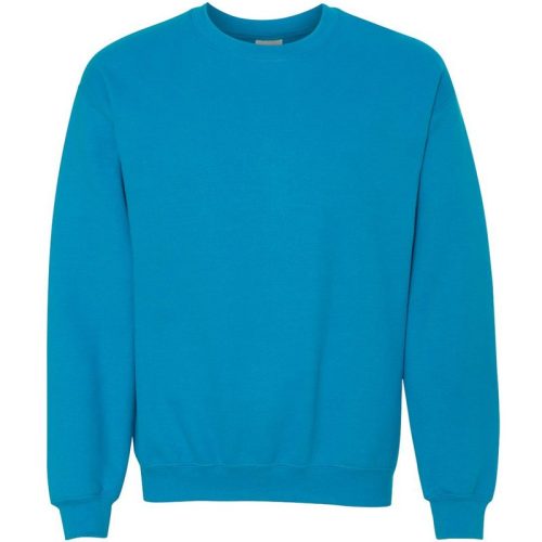 Gildan Unisex adult sweatshirt met zware mouwenhals