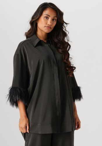 Co&apos;Couture Mini Jurk Dames Adna Cc Feather Shirt