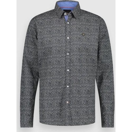 Twinlife Men shirt met mini print