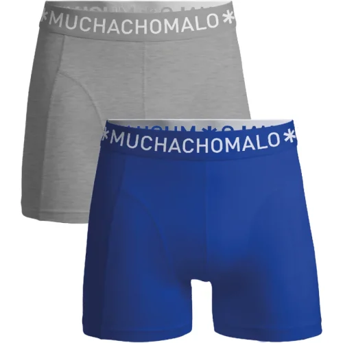 Muchachomalo Heren 2-pack boxershorts effen