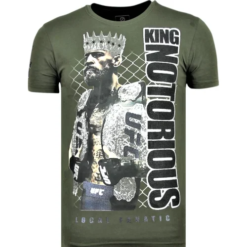 Local Fanatic King notorious zomer t-shirt