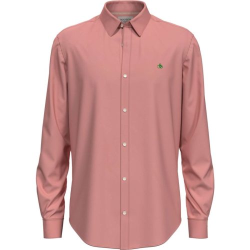 Scotch & Soda Seasonal essentials- solid organic flamingo