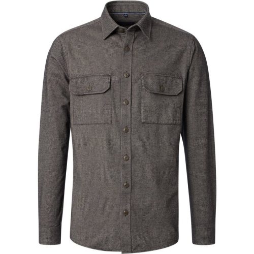 Casamoda Heren overshirt 444311700 200 brown