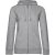 B and C Dames inspire organic hoodie met rits