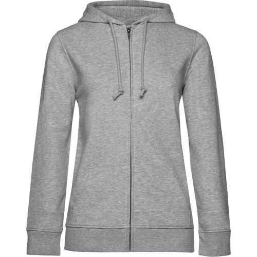 B and C Dames inspire organic hoodie met rits