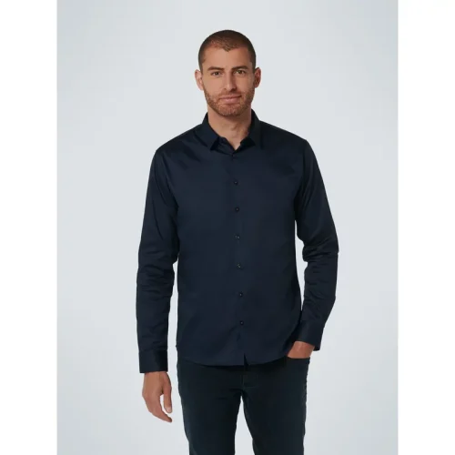 No Excess Heren overhemd n4310 037 navy