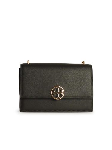 Tory Burch Shoppers – Miller’ Green Leather Crossbody Bag in groen