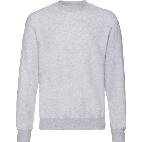 Fruit of the Loom Heren klassiek effen inzet sweatshirt