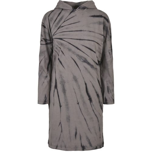 Oversized capuchon jurk voor dames Urban Classics tie-dye