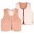 NoNo Meisjes reversibel gilet fluffy fur katya pale blush