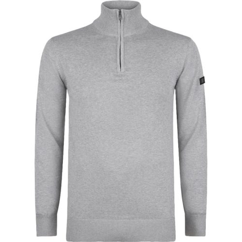 PRESLY & SUN Lewis zip knitted pullover