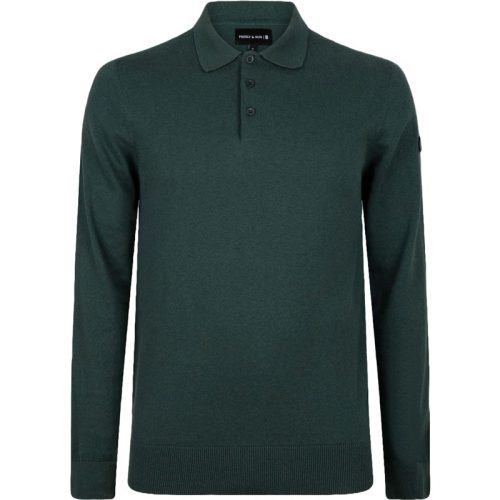 PRESLY & SUN Brad long sleeve knitted polo