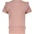 NoBell Meiden t-shirt kex met ruches op de schouder misty rose