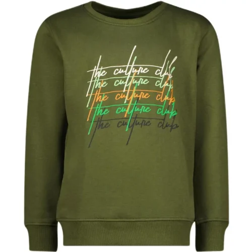 Raizzed Jongens sweater levi forest army