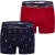 Happy Shorts Heren boxershorts kerst print 2-pack gingerbread