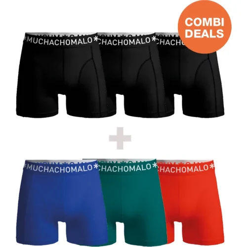 Muchachomalo Heren 3+3-pack boxershorts