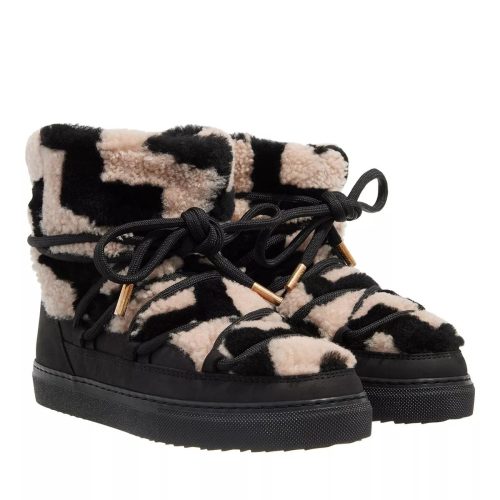 INUIKII Boots & laarzen – Shearling Zigzag in zwart