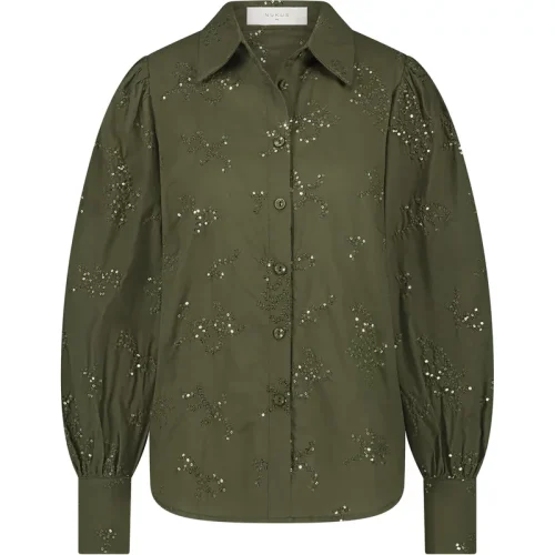 Nukus Fw240463 37 preston blouse burned olive