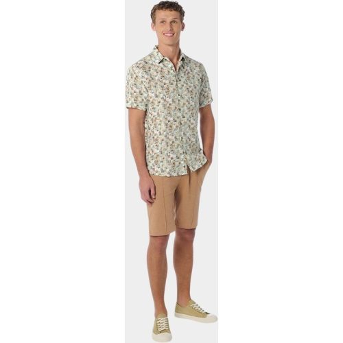 No Excess Casual hemd korte mouw shirt short sleeve allover pr 23440305/050